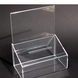 collection box with a5 poster holder
