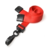 plain lanyard with plastic j clips and safety breakaway 21