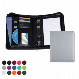 a5 deluxe zipped ring binder 5419