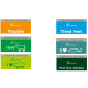 Event Title Badge Ribbon Examples – Custom Wording Available Event Title Badge Ribbon Examples – Custom Wording Available