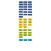 Event Title Badge Ribbon Examples – Custom Wording Available
