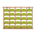 Wooden Wall Mounted Ribbon & Card Display Wooden Wall Mounted Ribbon & Card Display