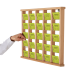 Wooden Wall Mounted Ribbon & Card Display