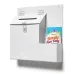 Wall-Mounted or Countertop Suggestion Box with DL Leaflet Holder – White PMMA Acrylic Wall-Mounted or Countertop Suggestion Box with DL Leaflet Holder – White PMMA Acrylic