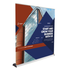 Super Wide Roller Banner Stand – Budget-Friendly Backwall Alternative Super Wide Roller Banner Stand – Budget-Friendly Backwall Alternative