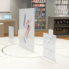 Double‑Sided Acrylic Poster Holder