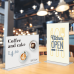 Double‑Sided Acrylic Poster Holder