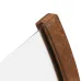 Menu Sign Holder – Curved Wood Menu Sign Holder – Curved Wood