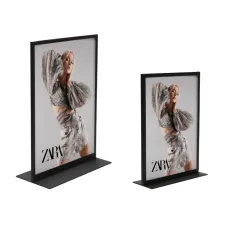 Modern Metal Freestanding Poster Holder