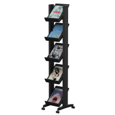 Wheeled Point-of-Sale Brochure Stand – Flexible, Functional & Ready to Roll Wheeled Point-of-Sale Brochure Stand – Flexible, Functional & Ready to Roll
