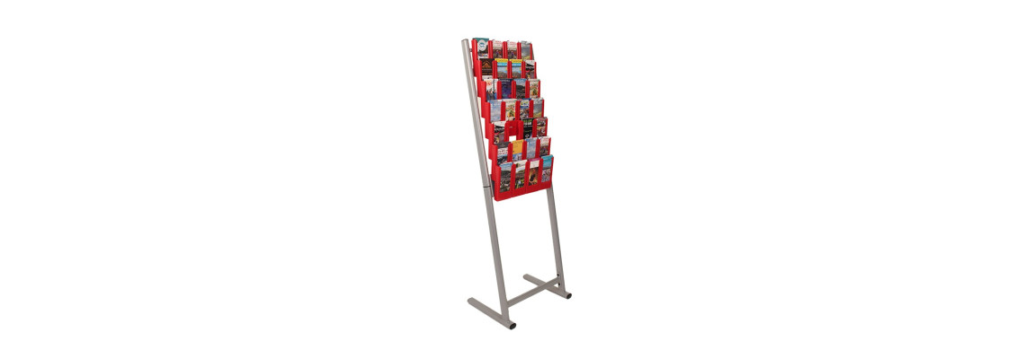 Freestanding Expanda Literature Stand