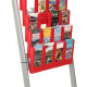 Freestanding Expanda Literature Stand – Modular, Modern & Multi-Format Freestanding Expanda Literature Stand – Modular, Modern & Multi-Format