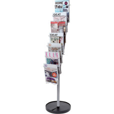 Multi-Pocket A4 Floor Standing Literature Holder – Sleek, High-Capacity & Reception-Ready Multi-Pocket A4 Floor Standing Literature Holder – Sleek, High-Capacity & Reception-Ready