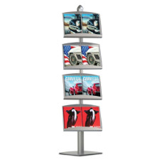 Large Double-Sided Literature Display Stand – High-Capacity, Sleek & Built to Impress Large Double-Sided Literature Display Stand – High-Capacity, Sleek & Built to Impress