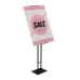 Adjustable Metal Display Easel – Pivoting Sign Holder for A1 & A2 Boards