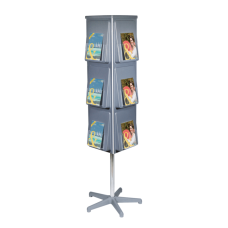 Four-Sided Revolving Literature Dispenser – Space-Saving, Accessible & Versatile Four-Sided Revolving Literature Dispenser – Space-Saving, Accessible & Versatile