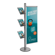 Brochure and Banner Display Stand – Promote, Inform & Impress Brochure and Banner Display Stand – Promote, Inform & Impress