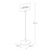 Frameless Black Poster & Sign Holder Stand | Adjustable Heights