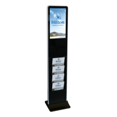 DDB Digital Totem Brochure Holder – Smart, Sleek, and Dual-Purpose DDB Digital Totem Brochure Holder – Smart, Sleek, and Dual-Purpose