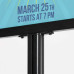Freestanding Black Double‑Sided Poster Display Stand | A2 & A1 Freestanding Black Double‑Sided Poster Display Stand | A2 & A1