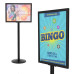 Freestanding Black Double‑Sided Poster Display Stand | A2 & A1 Freestanding Black Double‑Sided Poster Display Stand | A2 & A1