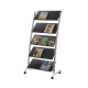 Modern Mobile Literature Rack – Ergonomic, High-Capacity & Venue-Ready