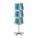 Four-Sided Revolving Literature Dispenser – Space-Saving, Accessible & Versatile