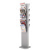 Totem 10 Pocket Floor Standing Magazine Holder – Sleek, Tall & Event-Ready