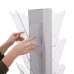 Totem 10 Pocket Floor Standing Magazine Holder – Sleek, Tall & Event-Ready