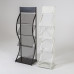 Free Standing Mesh Brochure Holder – Sleek, Mobile & Customisable