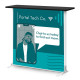 Double-Sided LED Counter Lightbox Display