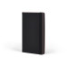 Laser Premium Soft-Touch Black Notebook with Stylish Edge Trim Laser Premium Soft-Touch Black Notebook with Stylish Edge Trim
