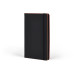 Laser Premium Soft-Touch Black Notebook with Stylish Edge Trim Laser Premium Soft-Touch Black Notebook with Stylish Edge Trim