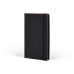 Laser Premium Soft-Touch Black Notebook with Stylish Edge Trim Laser Premium Soft-Touch Black Notebook with Stylish Edge Trim