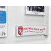Clear Multi‑Pocket Wall Mounted Information Board – 18 Pocket Portrait Display Clear Multi‑Pocket Wall Mounted Information Board – 18 Pocket Portrait Display
