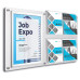 Dibond Backed Wall Mounted Information Board – Multi‑Configuration Poster & Brochure Display Dibond Backed Wall Mounted Information Board – Multi‑Configuration Poster & Brochure Display