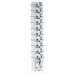 Wire Wall Mounted Brochure Rack – Multi‑Pocket A4/A5 Display