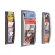 Wall-Mounted Tiered Leaflet Holder – Sleek, Space-Saving & Built to Showcase