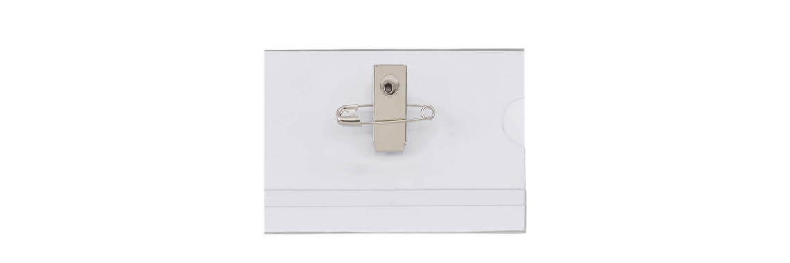 Swivel Clip and Pin Badge