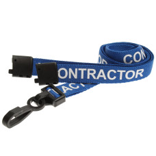 Contractor Lanyards & Custom Badge Ribbons Contractor Lanyards & Custom Badge Ribbons
