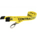 Temporary Green Lanyards