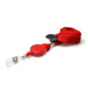 Plain Lanyards Built-In Card Reel 
