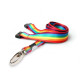 Rainbow Lanyards with Safety Breakaway Rainbow Lanyards with Safety Breakaway