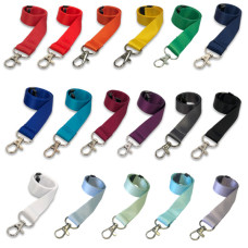 Smooth Finish Pastel Lanyards Smooth Finish Pastel Lanyards