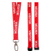 Red "Visitor" Lanyards
