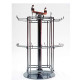 K66 Rotary Hook Display Stand – Compact Organizer for Wristbands & Short Lanyards