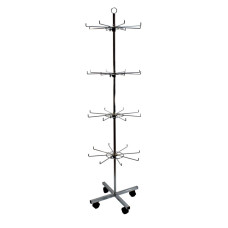 J11-32 Floor-Standing Lanyard Holder with Chrome Finish J11-32 Floor-Standing Lanyard Holder with Chrome Finish