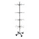 J11-32 Floor-Standing Lanyard Holder with Chrome Finish J11-32 Floor-Standing Lanyard Holder with Chrome Finish