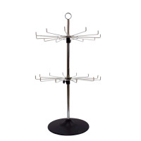Desktop Lanyard Stand – 24 Hooks for Maximum Organisation