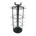 K10 Rotary Countertop Display Stand – 36‑Hook Four‑Sided Organizer